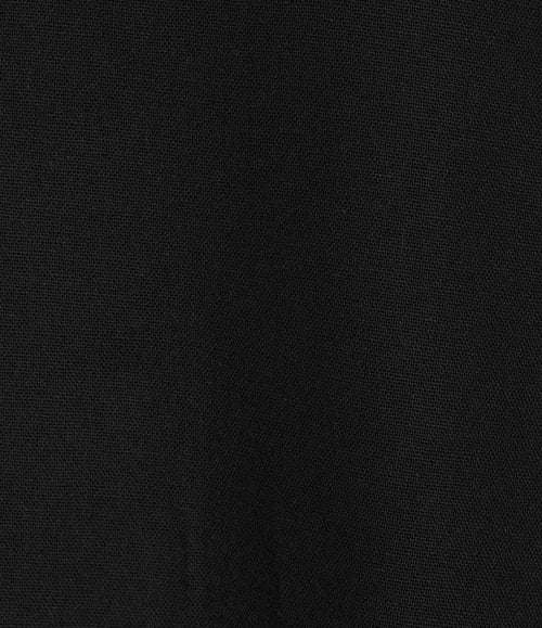 Gb Long Sleeves, Three Quarter Sleeve Solid Halter Maxi Dress Black