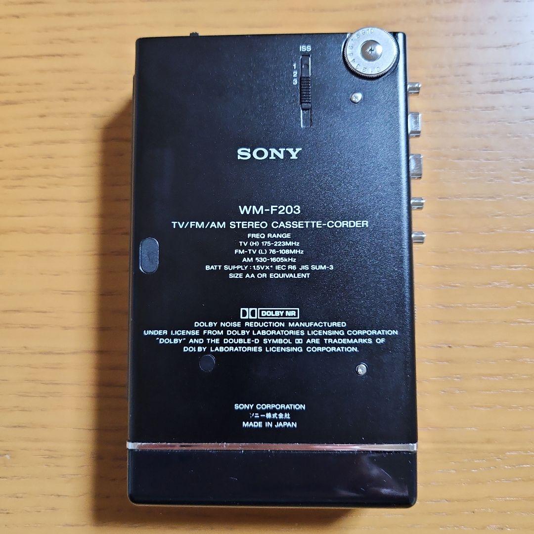 Sony Cassette Player Walkman Wm-F203