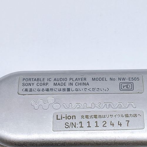 Sony Digital Audio Player Walkman Nw-E505 512Mb