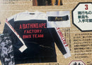 A Bathing Ape Medium/Long-Sleeve T-Shirts Bmx Team