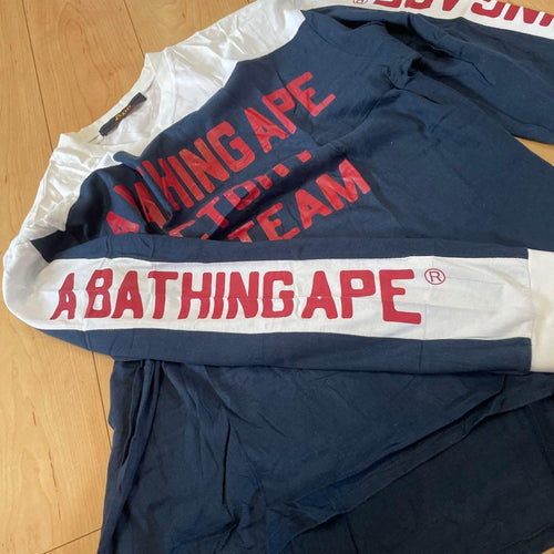 A Bathing Ape Medium/Long-Sleeve T-Shirts Bmx Team