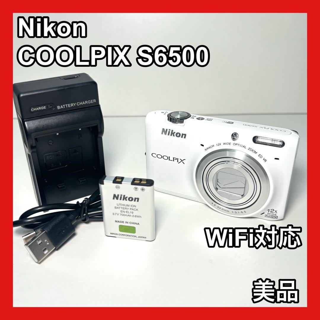 Nikon Compact Digital Camera Coolpix S6500 Wifi