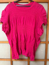 Me By Issey Miyake Short-Sleeve Shrink Stripe