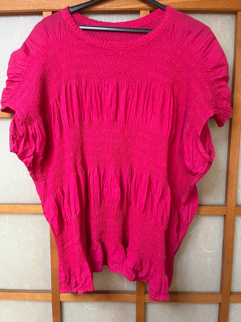 Me By Issey Miyake Short-Sleeve Shrink Stripe