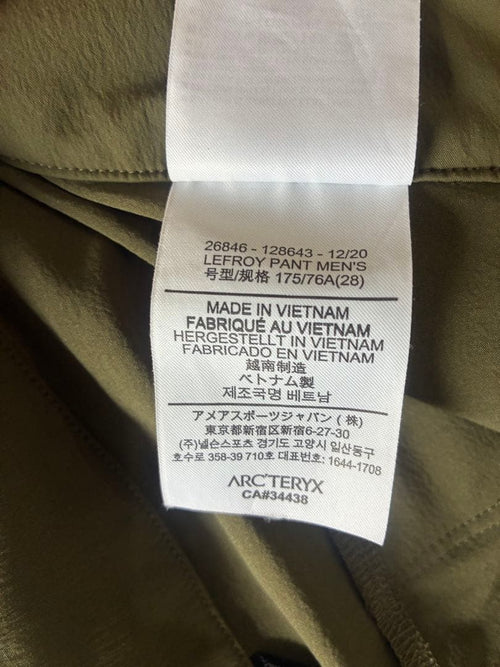 Arc'Teryx Pants Trousers 28