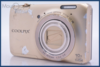 Compact Digital Camera Nikon Coolpix S6300 10X #Yk6538