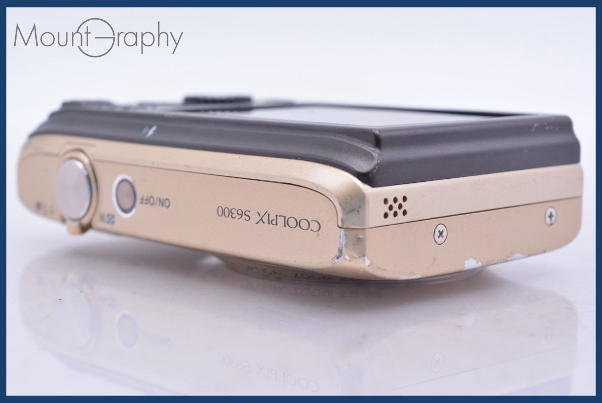 Compact Digital Camera Nikon Coolpix S6300 10X #Yk6538
