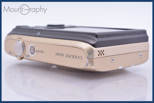 Compact Digital Camera Nikon Coolpix S6300 10X #Yk6538