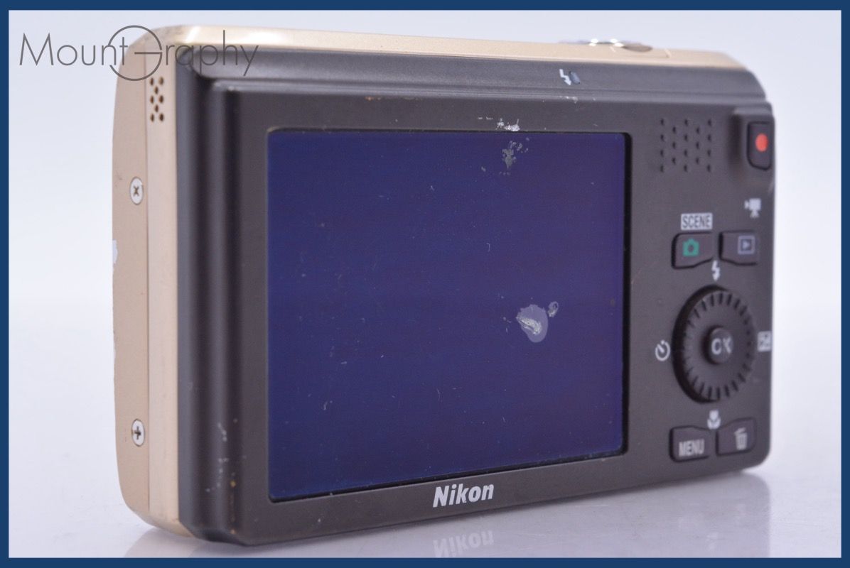 Compact Digital Camera Nikon Coolpix S6300 10X #Yk6538