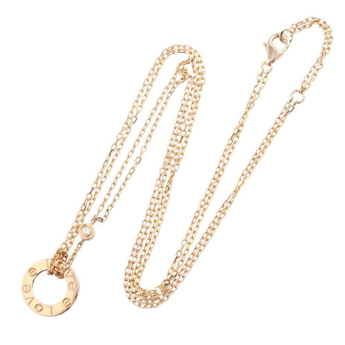 Cartier Necklace 2Pd B7224509 38-41 K18Pg