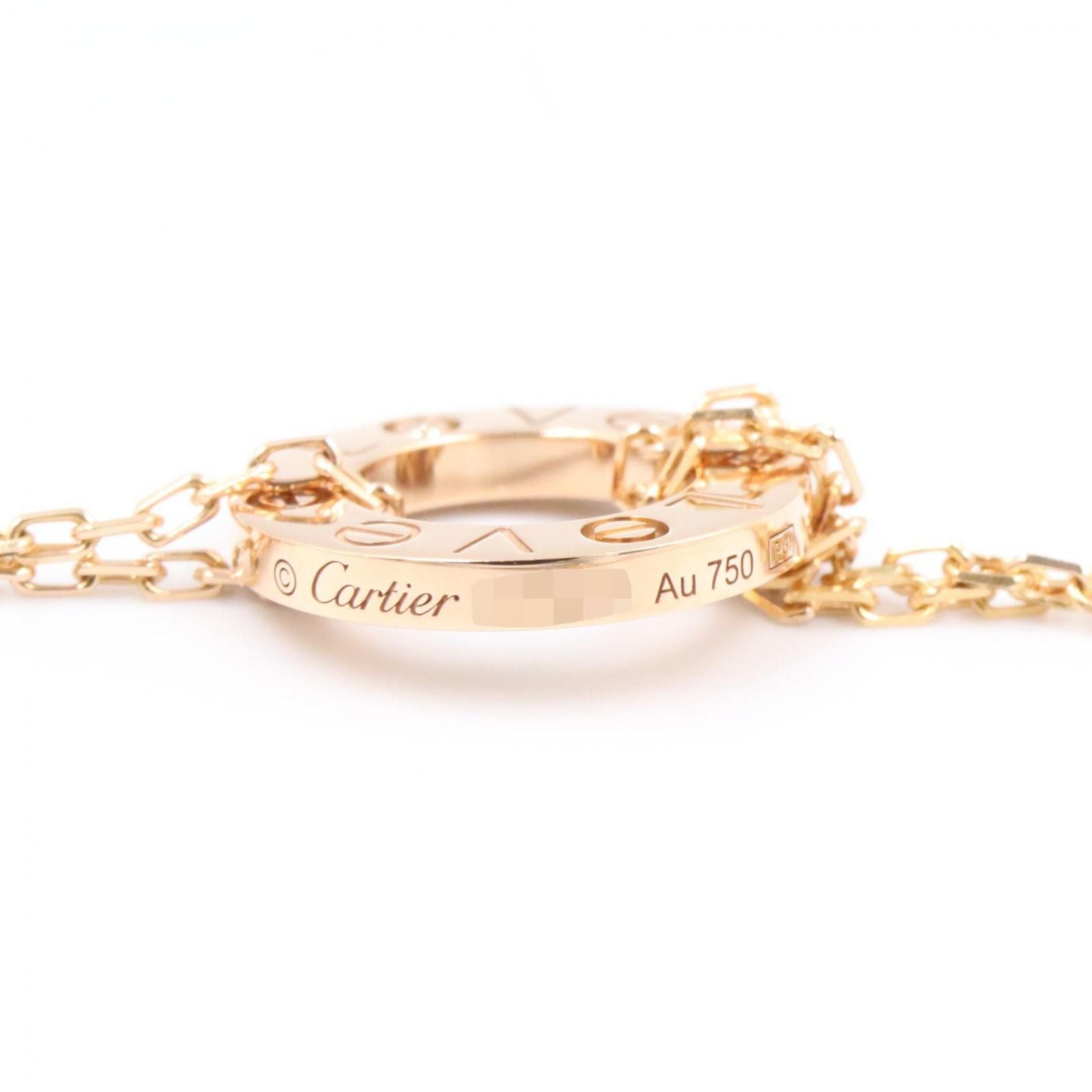 Cartier Necklace 2Pd B7224509 38-41 K18Pg