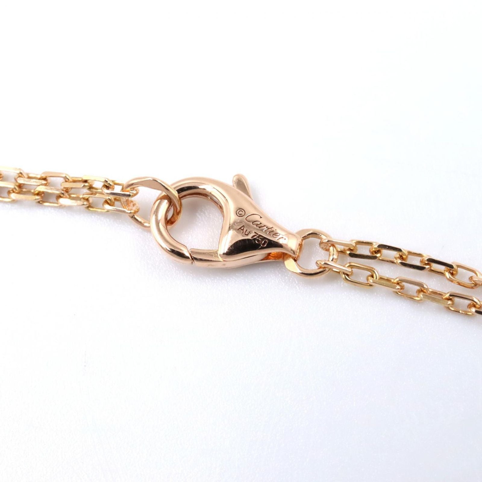 Cartier Necklace 2Pd B7224509 38-41 K18Pg