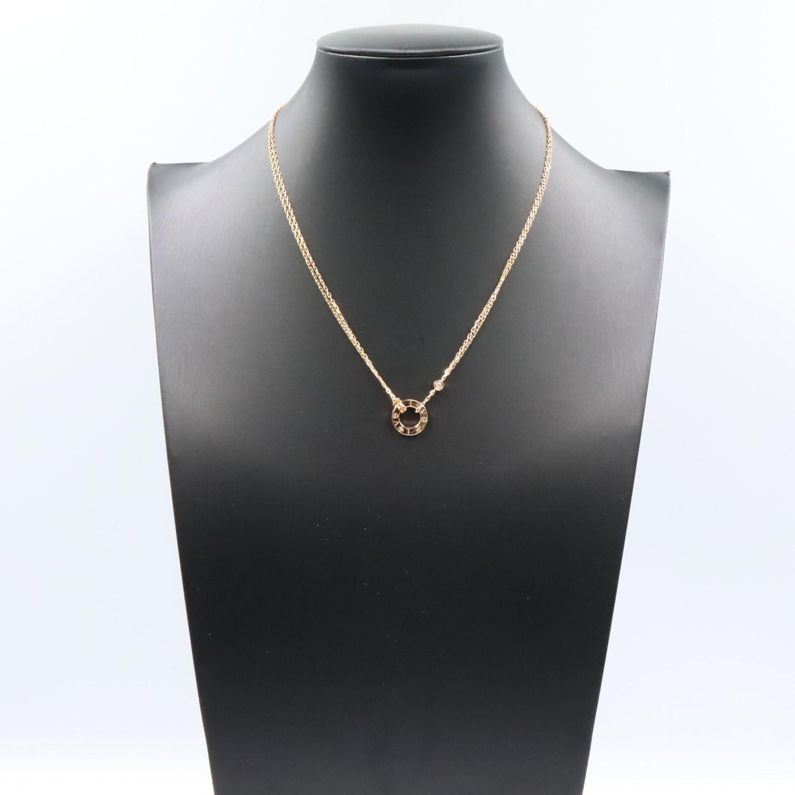 Cartier Necklace 2Pd B7224509 38-41 K18Pg