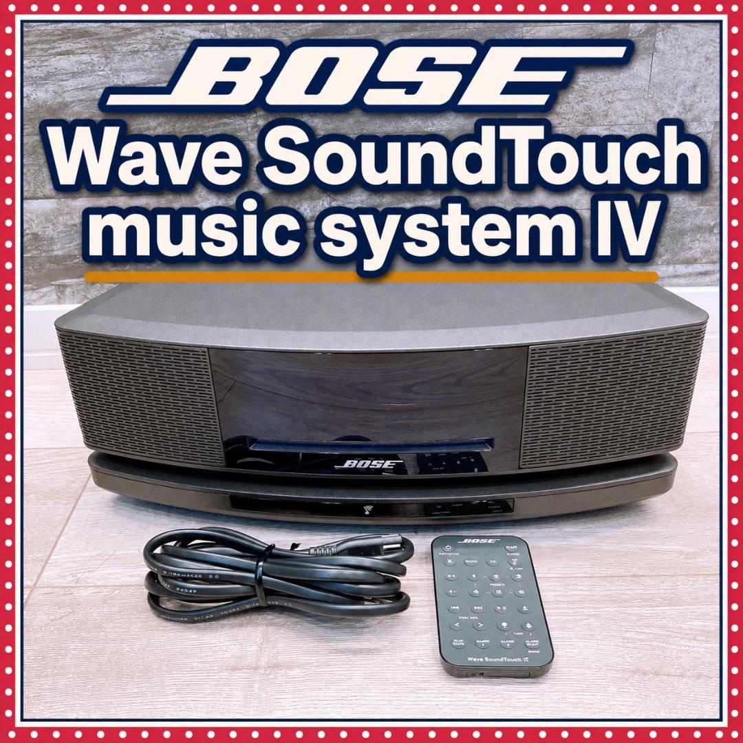 Bose Cd, Md Cassette Decks Wave Soundtouch Music System Iv