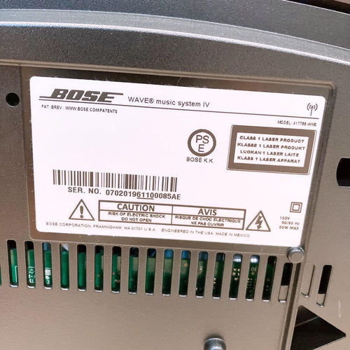 Bose Cd, Md Cassette Decks Wave Soundtouch Music System Iv