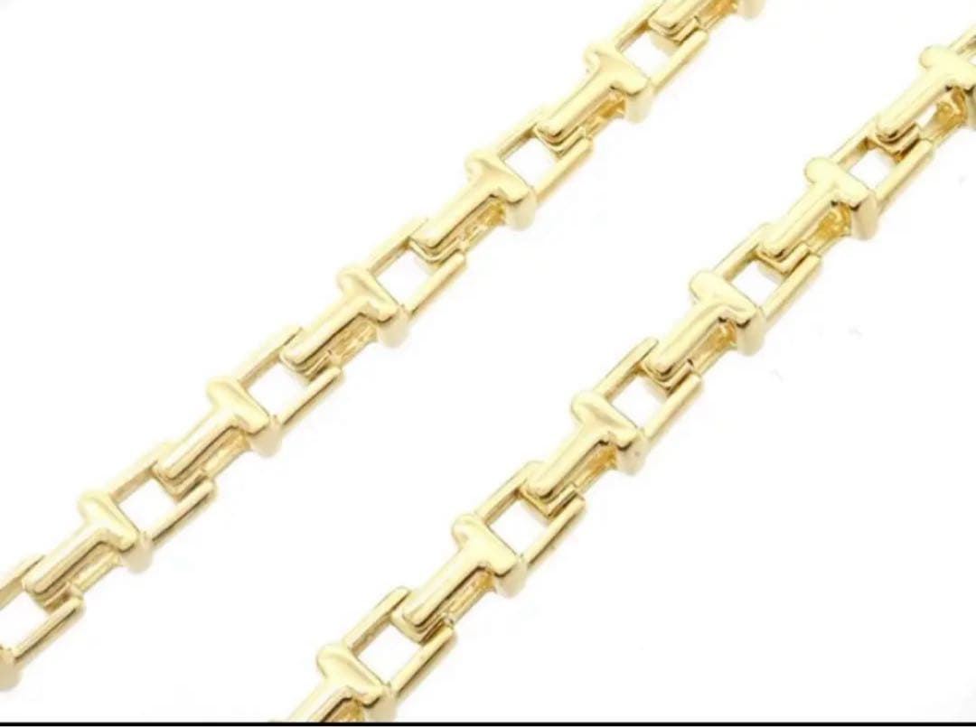 Tiffany Necklaces T Au750 Yg 18K