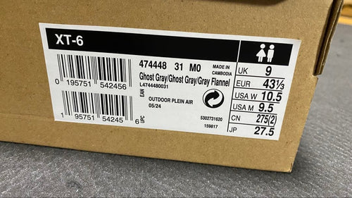 Salomon Sneakers S/Lab Xt-6 Grey