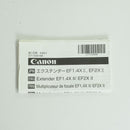 Canon Lens (Single Focus) Ef1.4X Ii