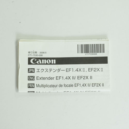 Canon Lens (Single Focus) Ef1.4X Ii