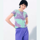 Me By Issey Miyake Short-Sleeve Tie-Dye Cauliflower