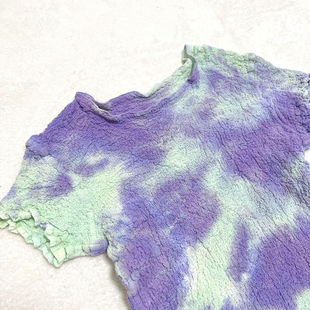 Me By Issey Miyake Short-Sleeve Tie-Dye Cauliflower