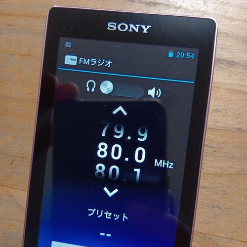 Sony Digital Audio Players Nw-F805