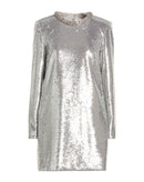 Long Sleeves, Three Quarter Sleeve Roland Mouret Silver