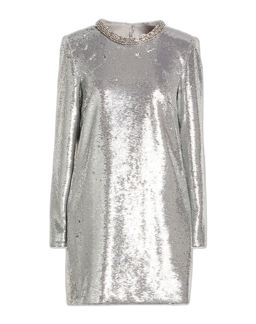 Long Sleeves, Three Quarter Sleeve Roland Mouret Silver