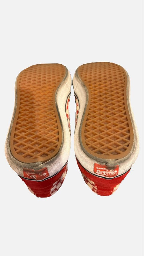 Supreme Sneakers Vans Sk8-Hi Reissue Pro Red 9.5 White