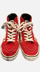 Supreme Sneakers Vans Sk8-Hi Reissue Pro Red 9.5 White