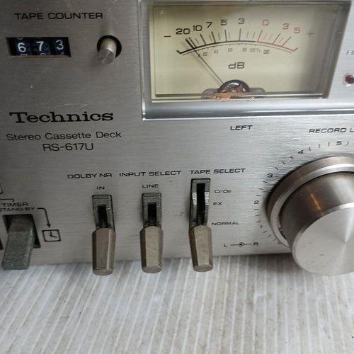 Technics Cd, Md Cassette Decks Rs-617U