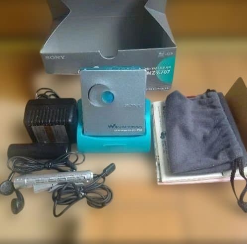 Sony Portable Md Player Mz-E707