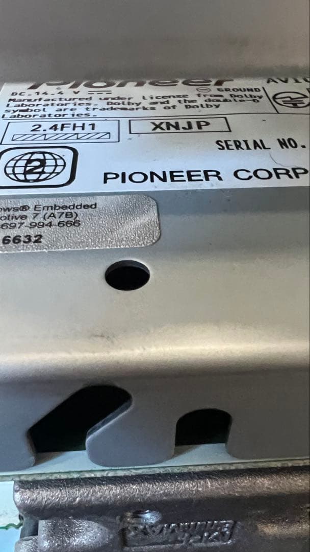 Pioneer Other Carrozzeria Avic-Rl09