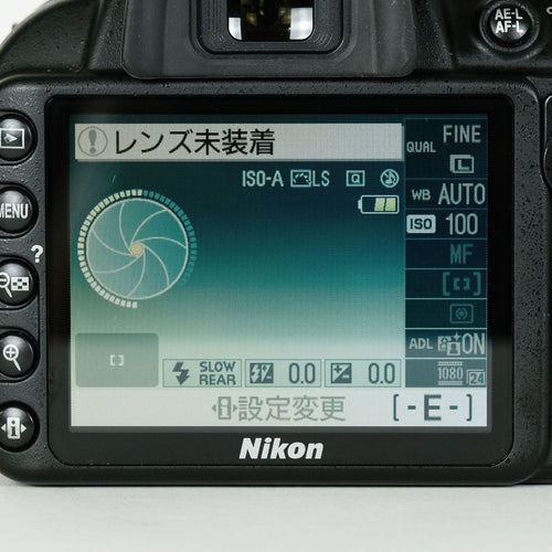 Nikon Digital Slr 7,960 D3100 F