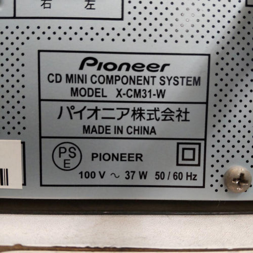 Pioneer Mini Component Systems Cd/Usb/Aux/Fm/Am