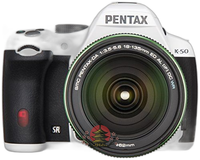 Digital Slr Ricoh Pentax K-50 Da18-135Mmwr 18-135Wr Kit White 10963