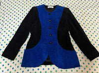 Yves Saint Laurent Collarless Jackets 40
