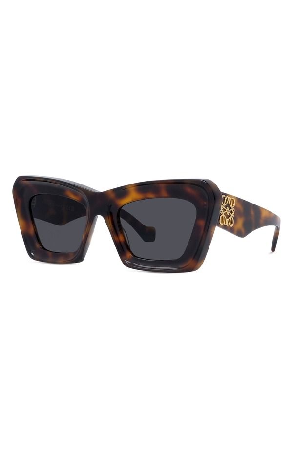 Loewe Sunglasses Anagram Cat Eye Dark Havana Smoke