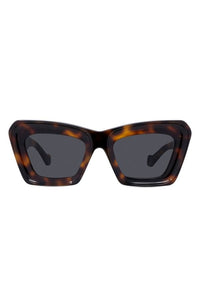 Loewe Sunglasses Anagram Cat Eye Dark Havana Smoke