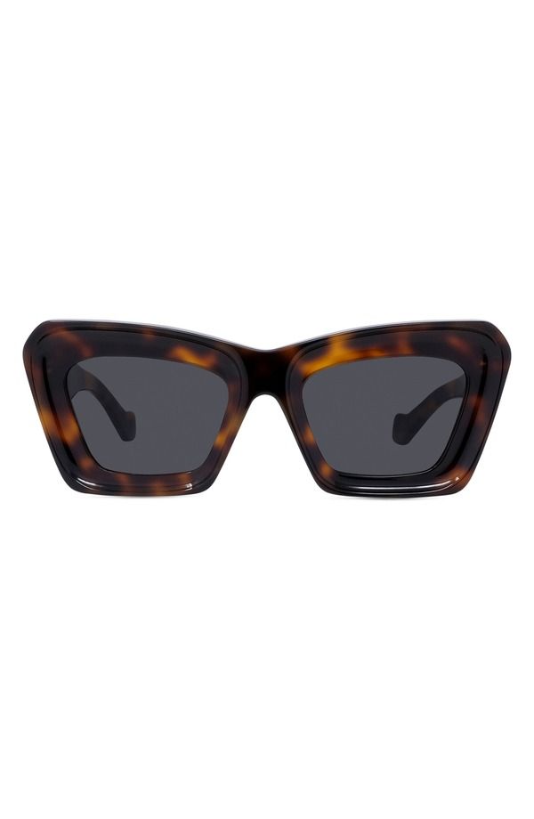 Loewe Sunglasses Anagram Cat Eye Dark Havana Smoke