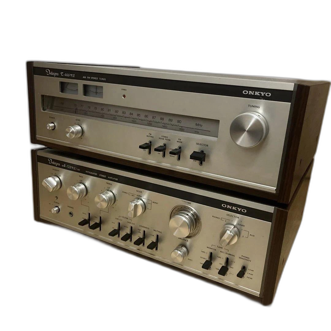 Onkyo Premium Amplifier A-722 N Ll/160 T-466 Ii. Set