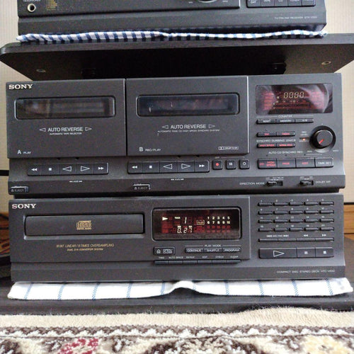 Sony Cd, Md Cassette Decks