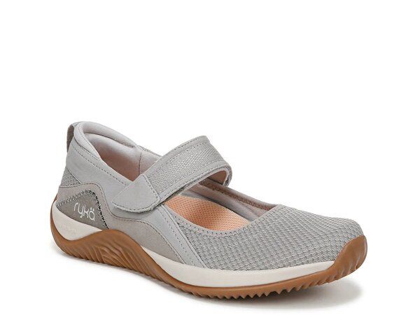 Loafers Leather Shoes Ryka Echo Mary Jane Grey