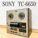 Sony Open-Reel Players Tc-6650