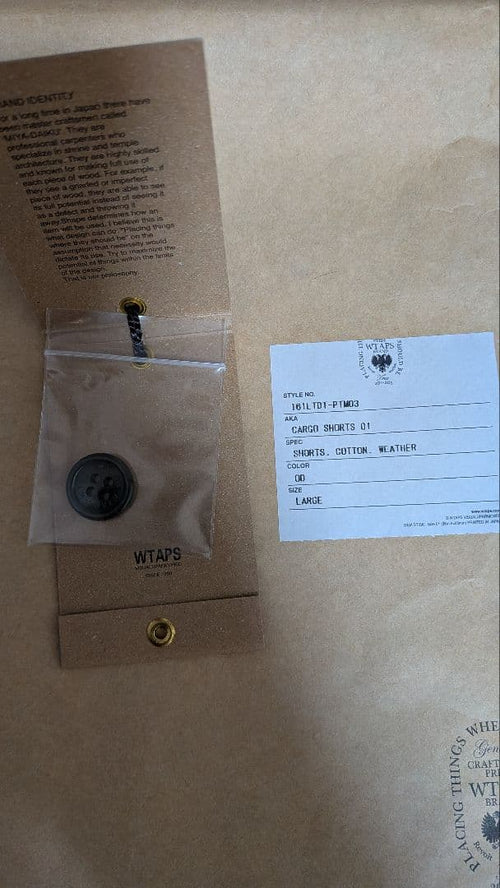 Wtaps Shorts Bermuda 16Ss Cargo Proban Od/