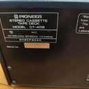 Pioneer Cd, Md Cassette Decks Ct-405