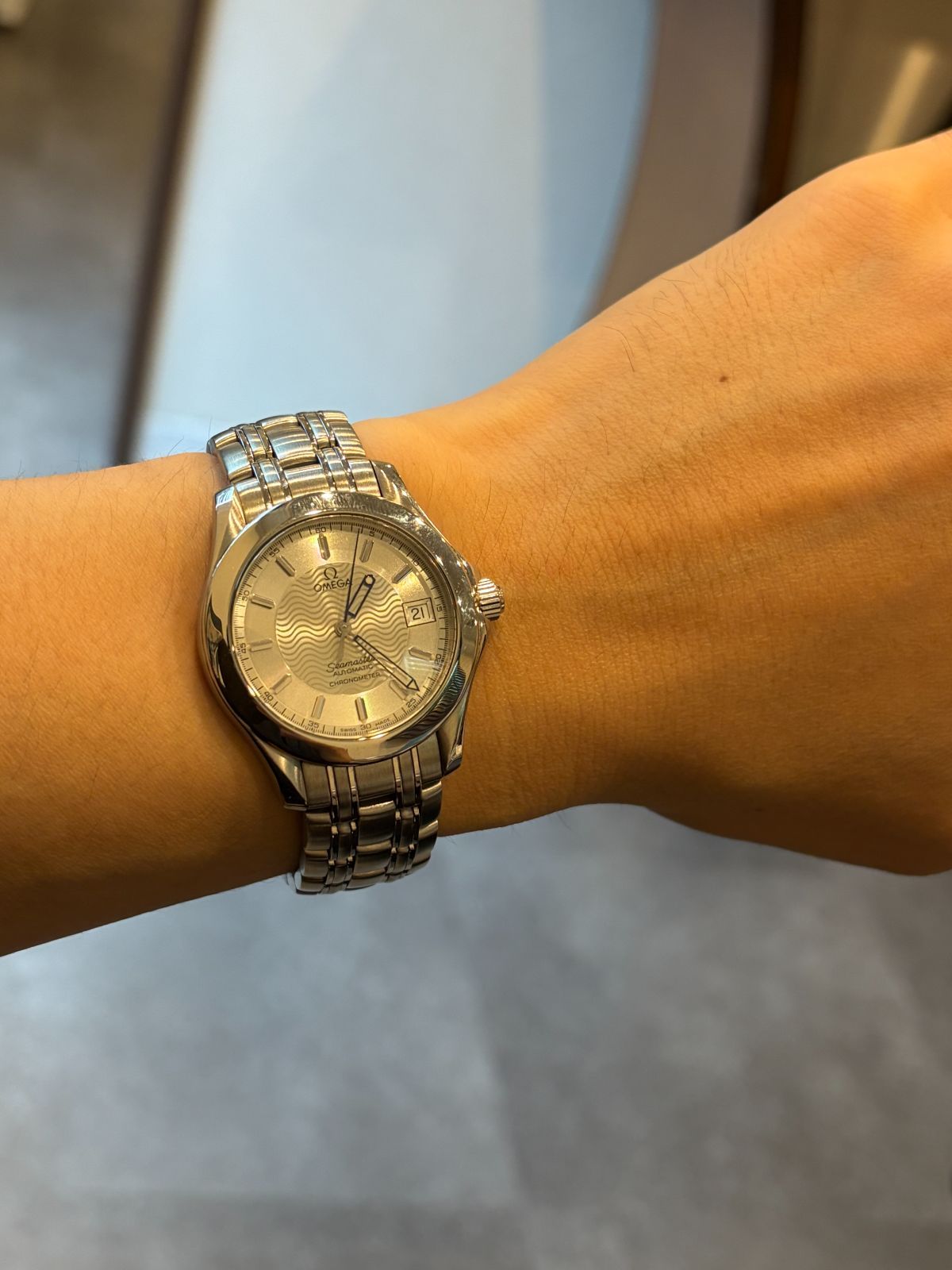 Omega Automatic Winding Clock Sea Master 2501.31Vrom37