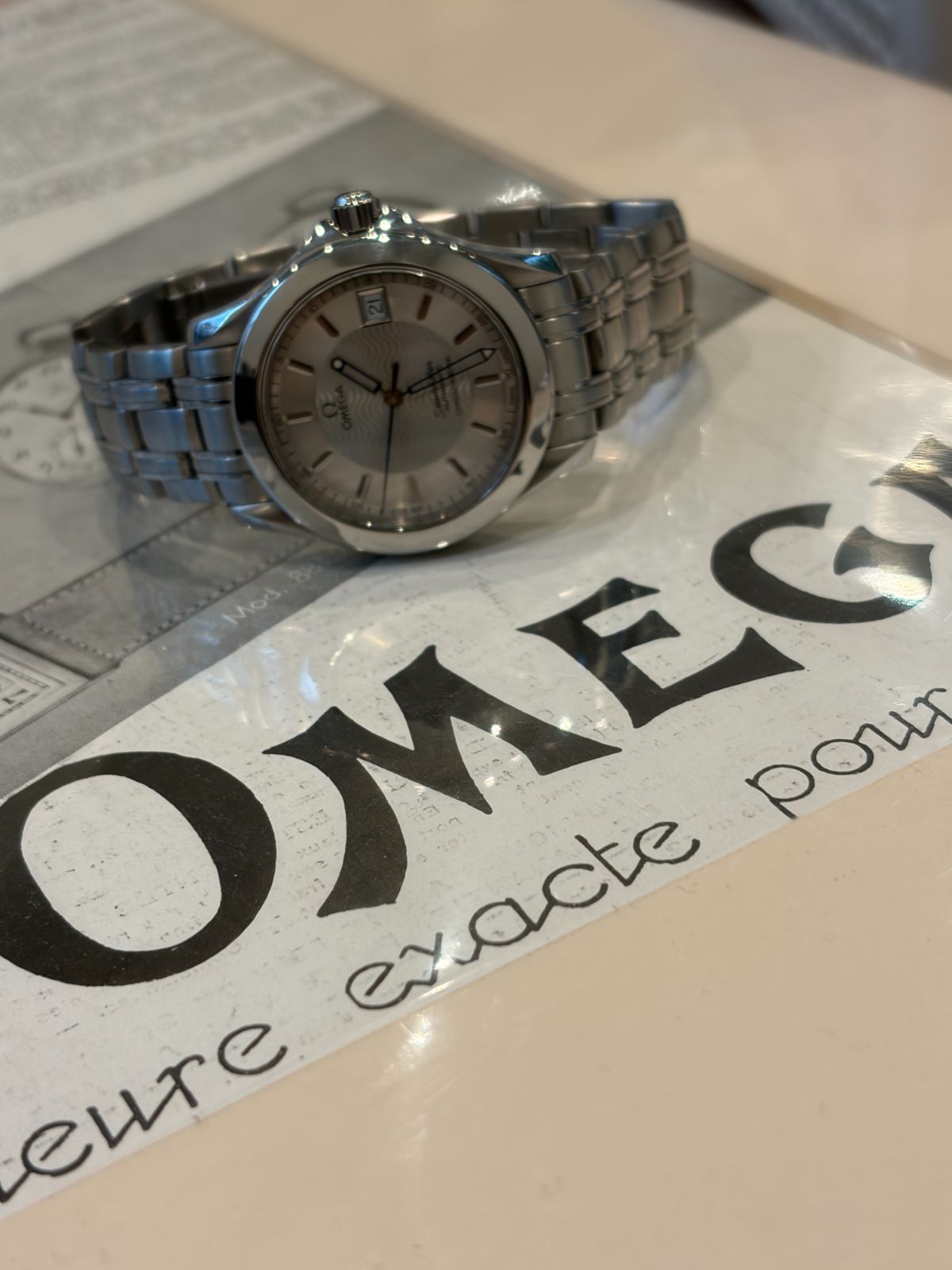 Omega Automatic Winding Clock Sea Master 2501.31Vrom37