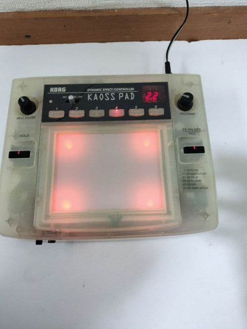 Expansion Pads, Samplers Effects Units Kaoss Pad Kp-1W Korg