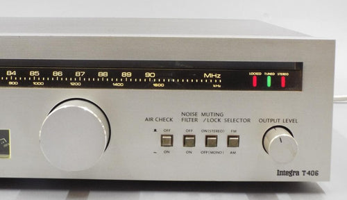 Onkyo Radio Tuners Integra T-406 Am Fm